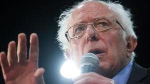 Democratic 2020 US presidential candidate Senator Bernie Sanders.(REUTERS) Democratic 2020 US presidential candidate Senator Bernie Sanders.(REUTERS)