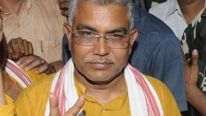 BJP State President Dilip Ghosh says party will continue to press for NRC in West Bengal(Samir Jana/HT PHOTO/File) BJP State President Dilip Ghosh says party will continue to press for NRC in West Bengal(Samir Jana/HT PHOTO/File)