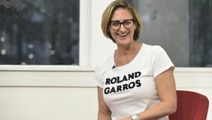 New Delhi, India - Feb. 26, 2020: Former tennis player Mary Pierce during an interview, at Hindustan Times building, in New Delhi, India, on Wednesday, February 26, 2020. (Photo by Vipin Kumar / Hindustan Times)(Vipin Kumar /HT PHOTO) New Delhi, India - Feb. 26, 2020: Former tennis player Mary Pierce during an interview, at Hindustan Times building, in New Delhi, India, on Wednesday, February 26, 2020. (Photo by Vipin Kumar / Hindustan Times)(Vipin Kumar /HT PHOTO)