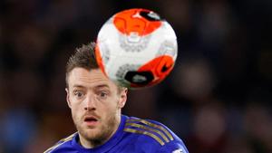 Soccer Football - Premier League - Leicester City v Manchester City - King Power Stadium, Leicester, Britain - February 22, 2020 Leicester City's Jamie Vardy in action Action Images via Reuters/John Sibley(Action Images via Reuters) Soccer Football - Premier League - Leicester City v Manchester City - King Power Stadium, Leicester, Britain - February 22, 2020 Leicester City's Jamie Vardy in action Action Images via Reuters/John Sibley(Action Images via Reuters)