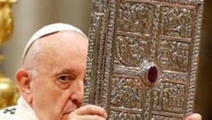 Pope Francis was due to go to the Basilica of St. John’s in Lateran on Thursday morning for a Lenten service with Roman priests.(REUTERS) Pope Francis was due to go to the Basilica of St. John’s in Lateran on Thursday morning for a Lenten service with Roman priests.(REUTERS)