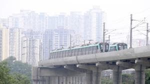 The Delhi Metro rail Corporation(Sunil Ghosh / Hindustan Times) The Delhi Metro rail Corporation(Sunil Ghosh / Hindustan Times)