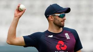 England's Mark Wood during nets.(Action Images via Reuters) England's Mark Wood during nets.(Action Images via Reuters)