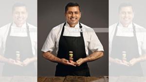 At 32, Desai had already bagged a Michelin star and that he appeared on the Great British Menu series on the BBC; Make-up and hair: Ashwin Shelar(Subi Samuel) At 32, Desai had already bagged a Michelin star and that he appeared on the Great British Menu series on the BBC; Make-up and hair: Ashwin Shelar(Subi Samuel)