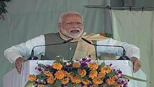 The Bundelkhand Expressway is to be built at a cost of nearly Rs 15,000 crore(Courtesy-Twitter@BJP4India) The Bundelkhand Expressway is to be built at a cost of nearly Rs 15,000 crore(Courtesy-Twitter@BJP4India)
