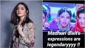 Anushka Sharma is a fan of Madhuri Dixit’s expression. Anushka Sharma is a fan of Madhuri Dixit’s expression.