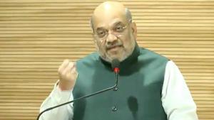 Shah landed in Kolkata around 11 am and went straight to Rajarhat. Shah also inaugurated a series of NSG facilities at Manesar, Hyderabad, Chennai and Mumbai.(Photo: Amit Shah/Twitter) Shah landed in Kolkata around 11 am and went straight to Rajarhat. Shah also inaugurated a series of NSG facilities at Manesar, Hyderabad, Chennai and Mumbai.(Photo: Amit Shah/Twitter)
