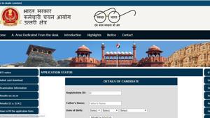 SSC CHSL Tier-1 application status for Northern region released. (Screengrab) SSC CHSL Tier-1 application status for Northern region released. (Screengrab)