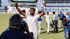Jaydev Unadkat in action.(Twitter) Jaydev Unadkat in action.(Twitter)