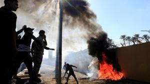 US Military spokesperson Col. Sonny Leggett said the airstrike on Wednesday was to counter a Taliban assault on Afghan government forces in Nahr-e Saraj in the southern Helmand province.(REUTERS (Image for representation purpose)) US Military spokesperson Col. Sonny Leggett said the airstrike on Wednesday was to counter a Taliban assault on Afghan government forces in Nahr-e Saraj in the southern Helmand province.(REUTERS (Image for representation purpose))