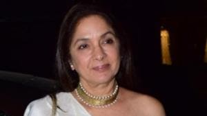 Neena Gupta at the birthday party of filmmaker Sudhir Mishra.(IANS) Neena Gupta at the birthday party of filmmaker Sudhir Mishra.(IANS)