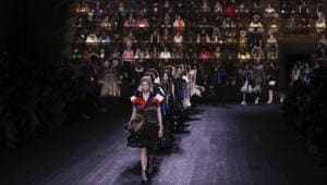 Models wear creations for the Louis Vuitton fashion collection during Women's fashion week Fall/Winter 2020/21 presented in Paris, Tuesday, March 3, 2020. (Photo by Vianney Le Caer/Invision/AP)(Vianney Le Caer/Invision/AP) Models wear creations for the Louis Vuitton fashion collection during Women's fashion week Fall/Winter 2020/21 presented in Paris, Tuesday, March 3, 2020. (Photo by Vianney Le Caer/Invision/AP)(Vianney Le Caer/Invision/AP)