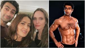 Kumail Nanjiani will be seen with Salma Hayek, Angelina Jolie and others in The Eternals. Kumail Nanjiani will be seen with Salma Hayek, Angelina Jolie and others in The Eternals.
