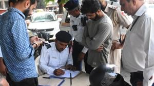 Odisha truck owner was fined Rs 6.72 lakh for traffic violations(HT Photo/Representative) Odisha truck owner was fined Rs 6.72 lakh for traffic violations(HT Photo/Representative)