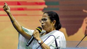 West Bengal Chief Minister Mamata Banerjee announced the measure in Malda district while attending a mass marriage of tribals organised by the administration.(PTI PHOTO.) West Bengal Chief Minister Mamata Banerjee announced the measure in Malda district while attending a mass marriage of tribals organised by the administration.(PTI PHOTO.)