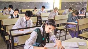 CBSE Class 12 exam 2020. (HT file) CBSE Class 12 exam 2020. (HT file)