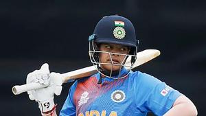 File image of India cricketer Shafali Verma.(PTI) File image of India cricketer Shafali Verma.(PTI)