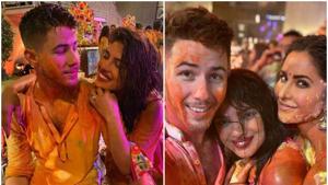 Isha Ambani Holi party saw Priyanka Chopra, Nick Jonas, Katrina Kaif among others attend the function. Isha Ambani Holi party saw Priyanka Chopra, Nick Jonas, Katrina Kaif among others attend the function.