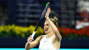 File image of Romania's Simona Halep.(REUTERS) File image of Romania's Simona Halep.(REUTERS)