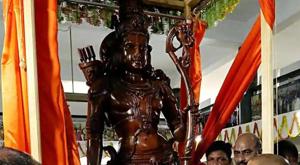 The Ram Lalla idol in the makeshift temple at Ayodhya(ANI file photo) The Ram Lalla idol in the makeshift temple at Ayodhya(ANI file photo)