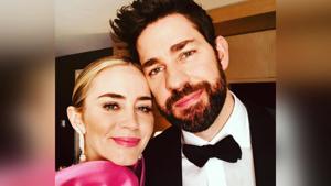 John Krasinski was all praise for his wife Emily Blunt. John Krasinski was all praise for his wife Emily Blunt.