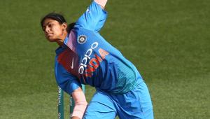 Radha Yadav of India(Getty Images) Radha Yadav of India(Getty Images)