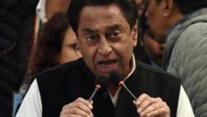 Madhya Pradesh Chief Minister Kamal Nath said that he won’t allow anyone to destabilise the state government with the help of mafia.(Raj K Raj/HT PHOTO) Madhya Pradesh Chief Minister Kamal Nath said that he won’t allow anyone to destabilise the state government with the help of mafia.(Raj K Raj/HT PHOTO)