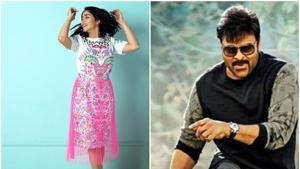 Regina Cassandra has done a dance number in Acharya with Chiranjeevi.(Instagram) Regina Cassandra has done a dance number in Acharya with Chiranjeevi.(Instagram)