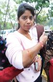 Lovely, 25, of Kapurthala was visiting her ailing aunt in Chandigarh. The pit bull bit her on the arm and leg on Tuesday evening. Lovely, 25, of Kapurthala was visiting her ailing aunt in Chandigarh. The pit bull bit her on the arm and leg on Tuesday evening.