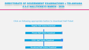 TS SSC 2020 hall ticket(TBSE) TS SSC 2020 hall ticket(TBSE)