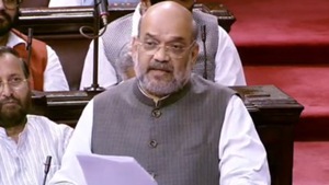 Amit Shah responded by saying that the government had clarified on several occasions that no document needed to be presented during the NPR exercise.(ANI/Twitter) Amit Shah responded by saying that the government had clarified on several occasions that no document needed to be presented during the NPR exercise.(ANI/Twitter)