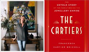 Francesca Cartier Brickell and her recently published work, The Cartiers, the untold story of the family behind the jewellery empire.(Jonathan James Wilson) Francesca Cartier Brickell and her recently published work, The Cartiers, the untold story of the family behind the jewellery empire.(Jonathan James Wilson)
