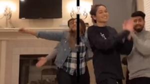 People either rally up their friends or take on the TikTok stage solo to convey their emotions about famous songs.(hira.ansari27//official TikTok) People either rally up their friends or take on the TikTok stage solo to convey their emotions about famous songs.(hira.ansari27//official TikTok)