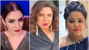 Raveena Tandon, Farah Khan and Bharti Singh had been booked by Rupnagar and Ferozepur police for allegedly hurting religious sentiments.(Instagram) Raveena Tandon, Farah Khan and Bharti Singh had been booked by Rupnagar and Ferozepur police for allegedly hurting religious sentiments.(Instagram)