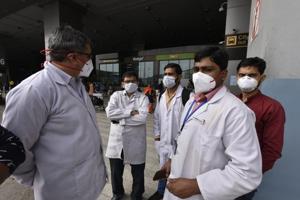 Centre declared coronavirus a national disaster in order to support funding for fighting the disease(HT Photo Sanjeev Verma) Centre declared coronavirus a national disaster in order to support funding for fighting the disease(HT Photo Sanjeev Verma)