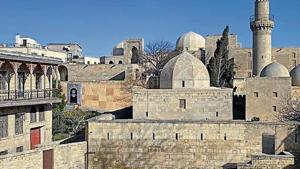 The Shirvanshir Palace and homes in Baku’s old city. The Shirvanshir Palace and homes in Baku’s old city.