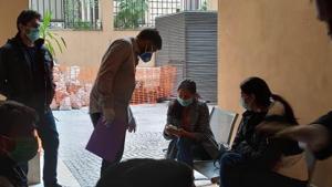 Indian students were tested at Indian embassy in Rome by a team of Indian medical professionals.(Courtesy- Twitter/@IndiainItaly) Indian students were tested at Indian embassy in Rome by a team of Indian medical professionals.(Courtesy- Twitter/@IndiainItaly)