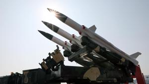 The capital budget for 2020-21 was 35% less than the requirement projected by the armed forces, a parliamentary panel pointed out.(Bloomberg) The capital budget for 2020-21 was 35% less than the requirement projected by the armed forces, a parliamentary panel pointed out.(Bloomberg)