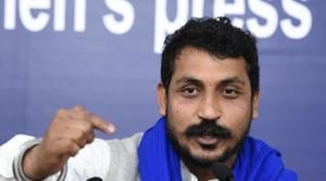 Chandrashekhar Azad said the Bhim Army will run parallel to the his political outfit Azad Samaj Party and continue to fight for Dalit rights and enrol new members.(Arvind Yadav/HT Photo) Chandrashekhar Azad said the Bhim Army will run parallel to the his political outfit Azad Samaj Party and continue to fight for Dalit rights and enrol new members.(Arvind Yadav/HT Photo)
