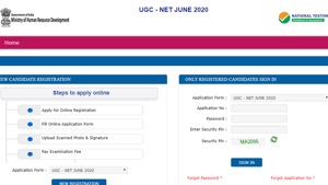 NTA UGC NET 2020. (Screengrab) NTA UGC NET 2020. (Screengrab)