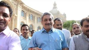 Manohar Parrikar was Goa’ chief minister for four times, and also served as Union minister for defence.(HT File Photo) Manohar Parrikar was Goa’ chief minister for four times, and also served as Union minister for defence.(HT File Photo)