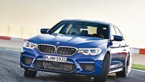 A BMW super sedan. Police investigation shows the car is financed on his relative’s name and Rs 40 lakh loan is pending(Representational Photo) A BMW super sedan. Police investigation shows the car is financed on his relative’s name and Rs 40 lakh loan is pending(Representational Photo)