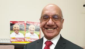 Virendra Sharma, 72, said he is self-isolating for seven days on the advice of the National Health Service Virendra Sharma, 72, said he is self-isolating for seven days on the advice of the National Health Service