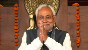 Nitish Kumar said there was no need to impose section 144 of the Code of Criminal Procedure (CrPC), as had been done in a few districts.(HT Photo) Nitish Kumar said there was no need to impose section 144 of the Code of Criminal Procedure (CrPC), as had been done in a few districts.(HT Photo)