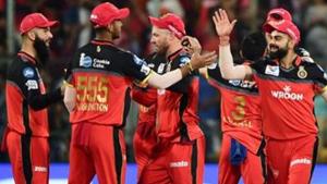 A file photo of Royal Challengers Bangalore.(PTI) A file photo of Royal Challengers Bangalore.(PTI)