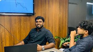 Goutham Bhaskar and Ridhwik Vinod, Co-Founders, Cosmic Wealth(Digpu)