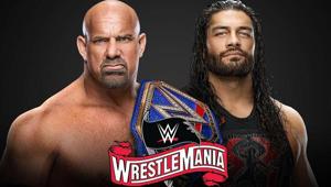 Goldberg vs Roman Reigns.(WWE) Goldberg vs Roman Reigns.(WWE)