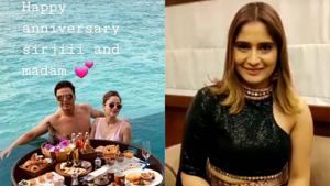 Arti Singh shared adorable wishes for ex-boyfriend Ayaz Khan on his wedding anniversary. Arti Singh shared adorable wishes for ex-boyfriend Ayaz Khan on his wedding anniversary.