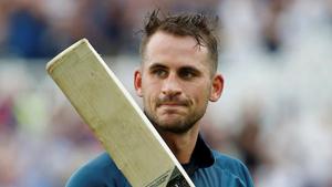 File image of England cricketer Alex Hales.(Action Images via Reuters) File image of England cricketer Alex Hales.(Action Images via Reuters)