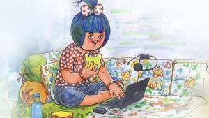 The image shows the cartoon shared by Amul.(Instagram/amul_india) The image shows the cartoon shared by Amul.(Instagram/amul_india)